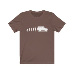 Evolution of Adventure - Defender T-Shirt - Bishop+Rook Trading Co.