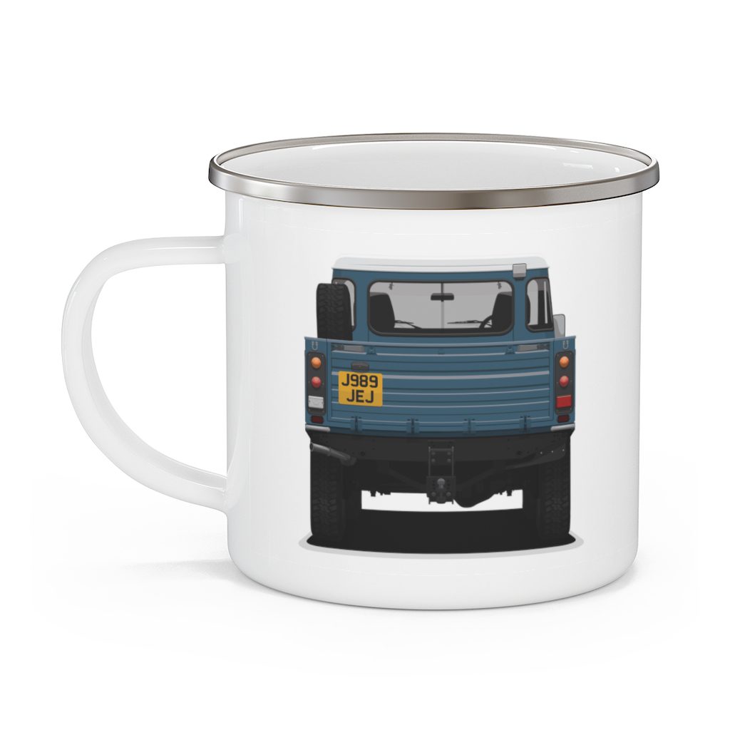Land Rover Defender 110 HiCap - "Farm Truck" - Enamel Camping Mug - Image 3