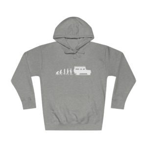 Evolution of the Defender Mechanic - Unisex Fleece Hoodie