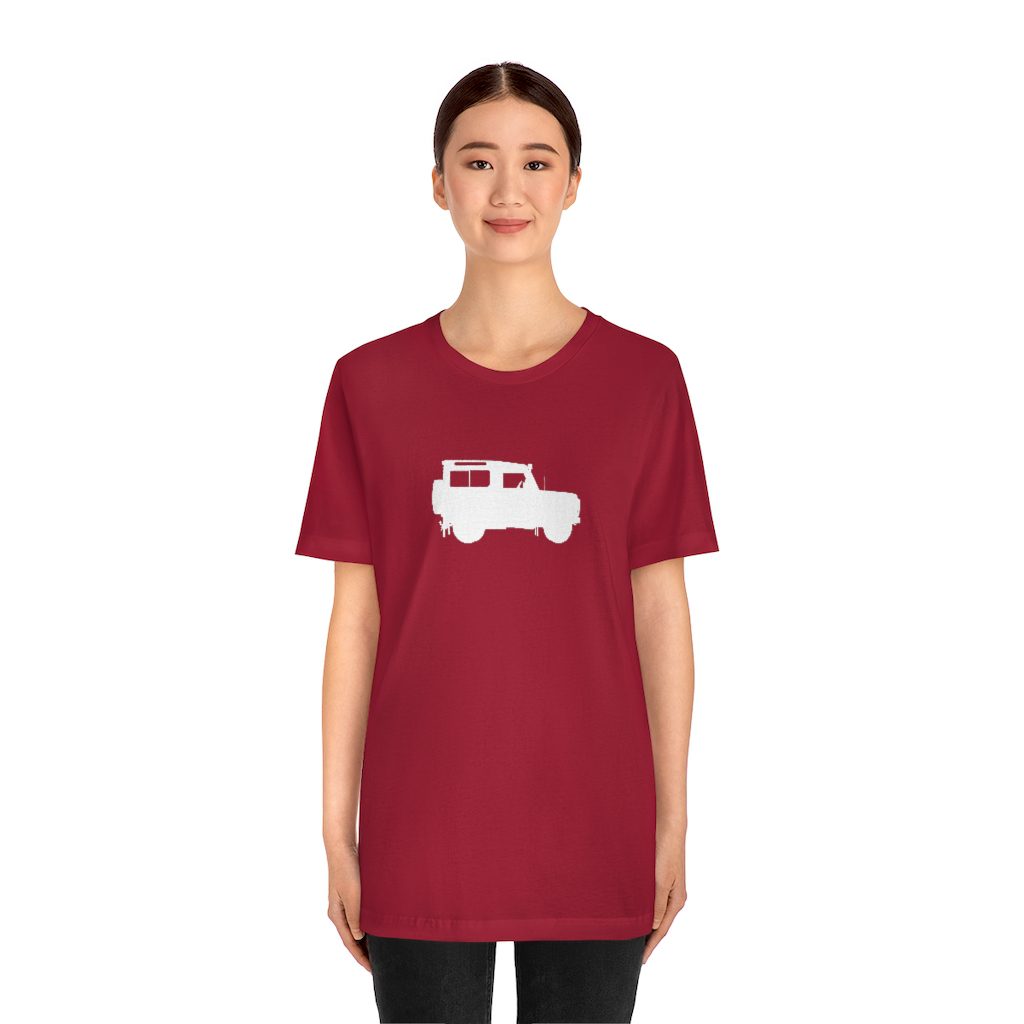 Land Rover Defender 90 Icon T-Shirt - Bishop+Rook Preservation Center - Image 39