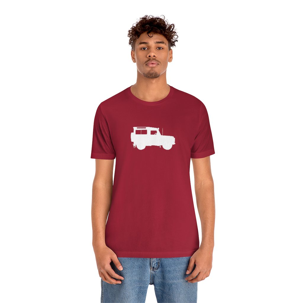 Land Rover Defender 90 Icon T-Shirt - Bishop+Rook Preservation Center - Image 40