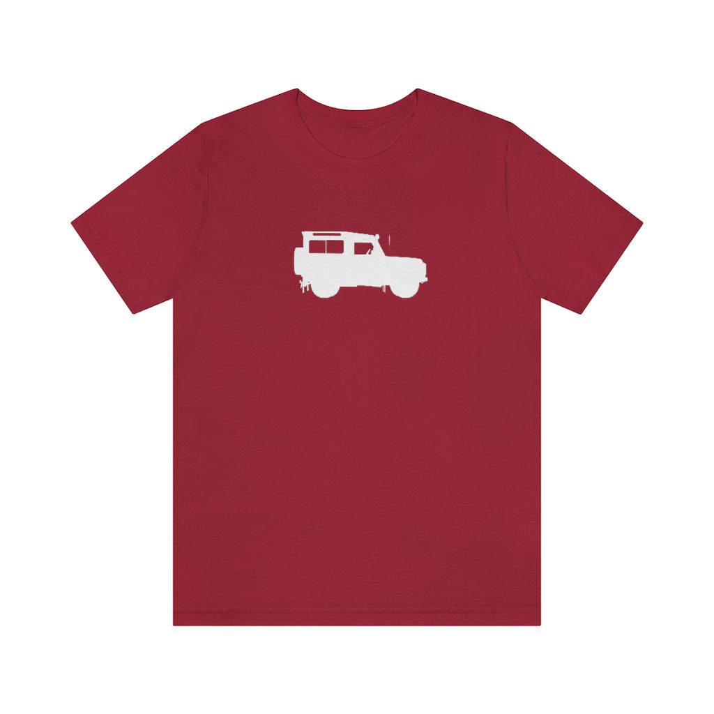 Land Rover Defender 90 Icon T-Shirt - Bishop+Rook Preservation Center - Image 37