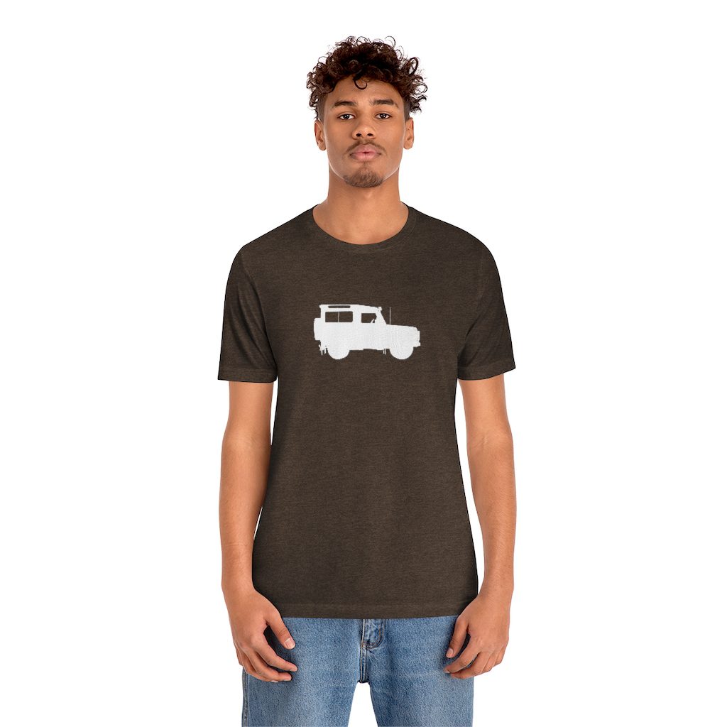 Land Rover Defender 90 Icon T-Shirt - Bishop+Rook Preservation Center - Image 20