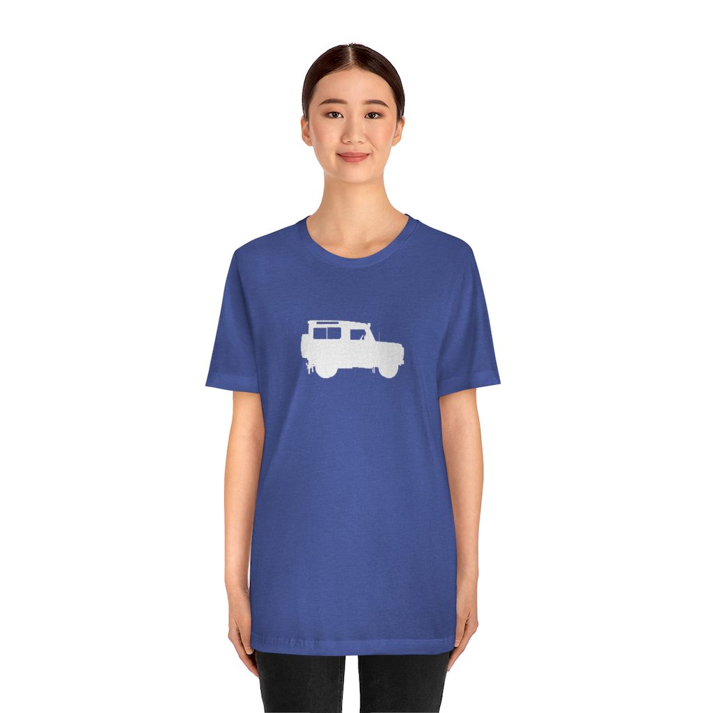 Land Rover Defender 90 Icon T-Shirt - Bishop+Rook Preservation Center - Image 35