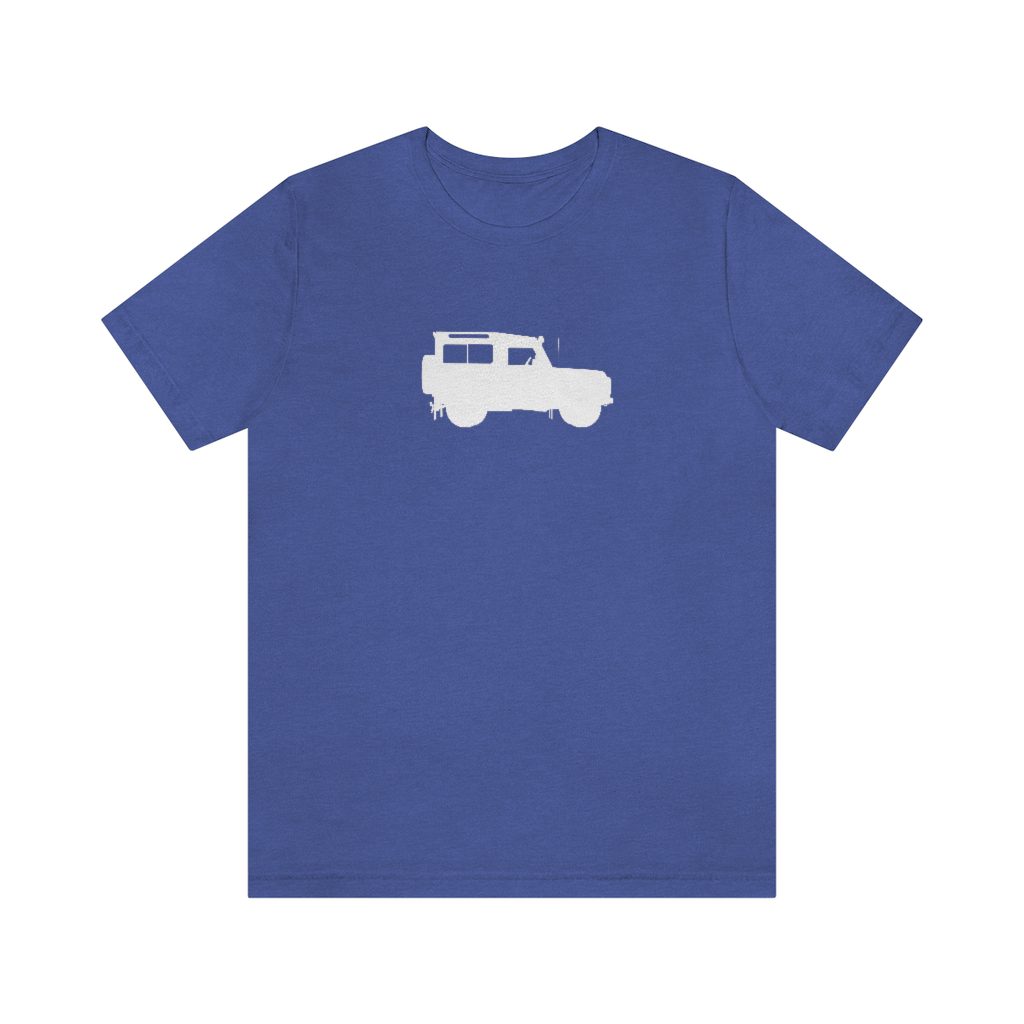 Land Rover Defender 90 Icon T-Shirt - Bishop+Rook Preservation Center - Image 33