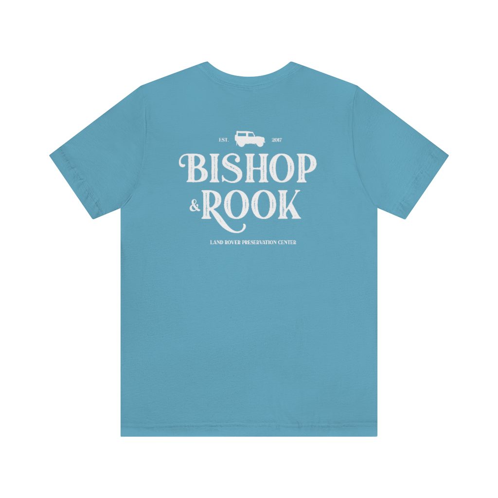 Land Rover Defender 90 Icon T-Shirt - Bishop+Rook Preservation Center - Image 2