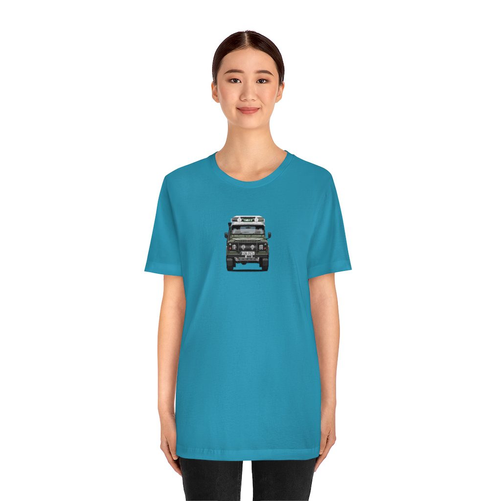 "Sarge" - Land Rover Defender 110 - Unisex T-Shirt - Bishop+Rook - Image 19