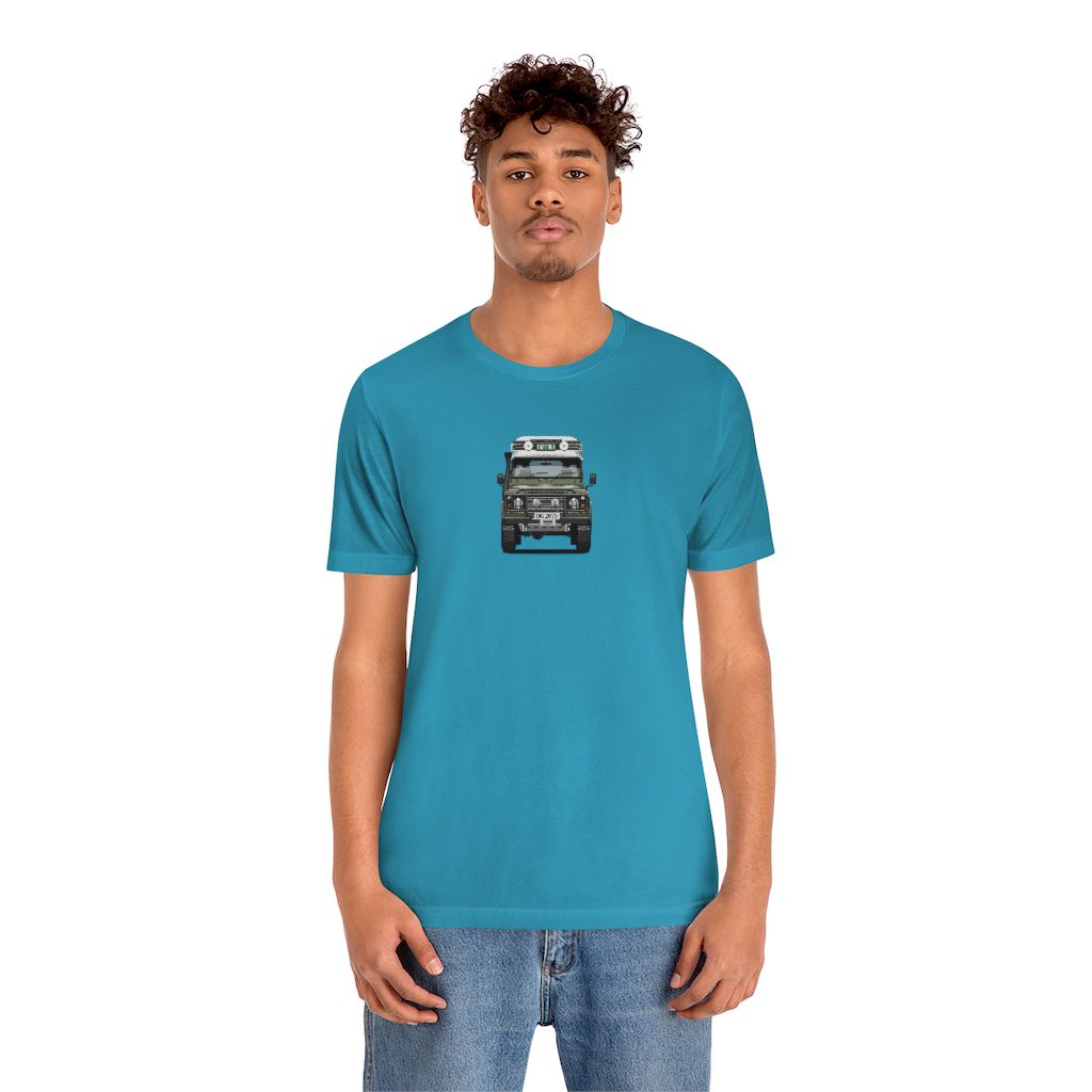 "Sarge" - Land Rover Defender 110 - Unisex T-Shirt - Bishop+Rook - Image 20