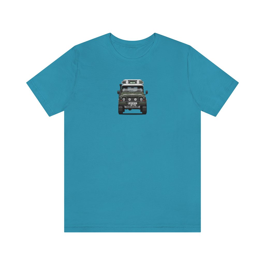 "Sarge" - Land Rover Defender 110 - Unisex T-Shirt - Bishop+Rook - Image 17