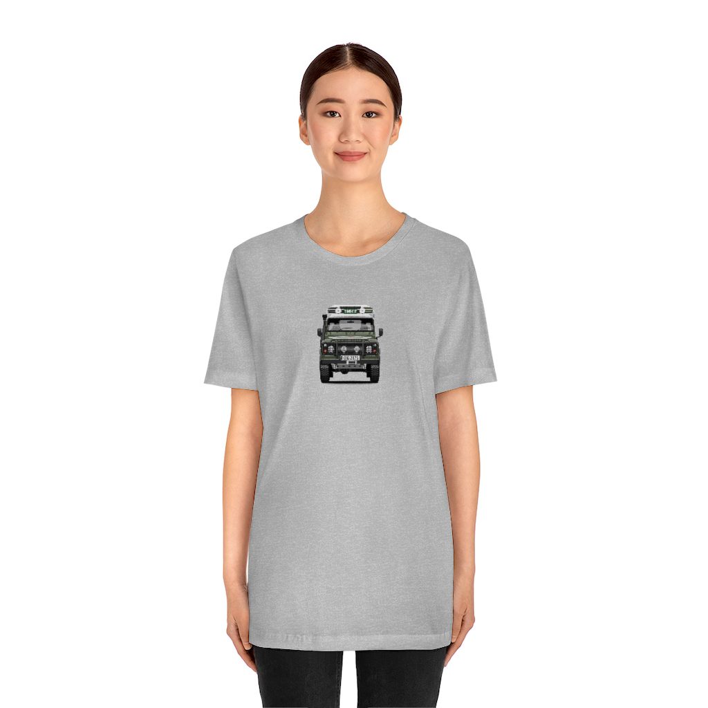 "Sarge" - Land Rover Defender 110 - Unisex T-Shirt - Bishop+Rook - Image 3