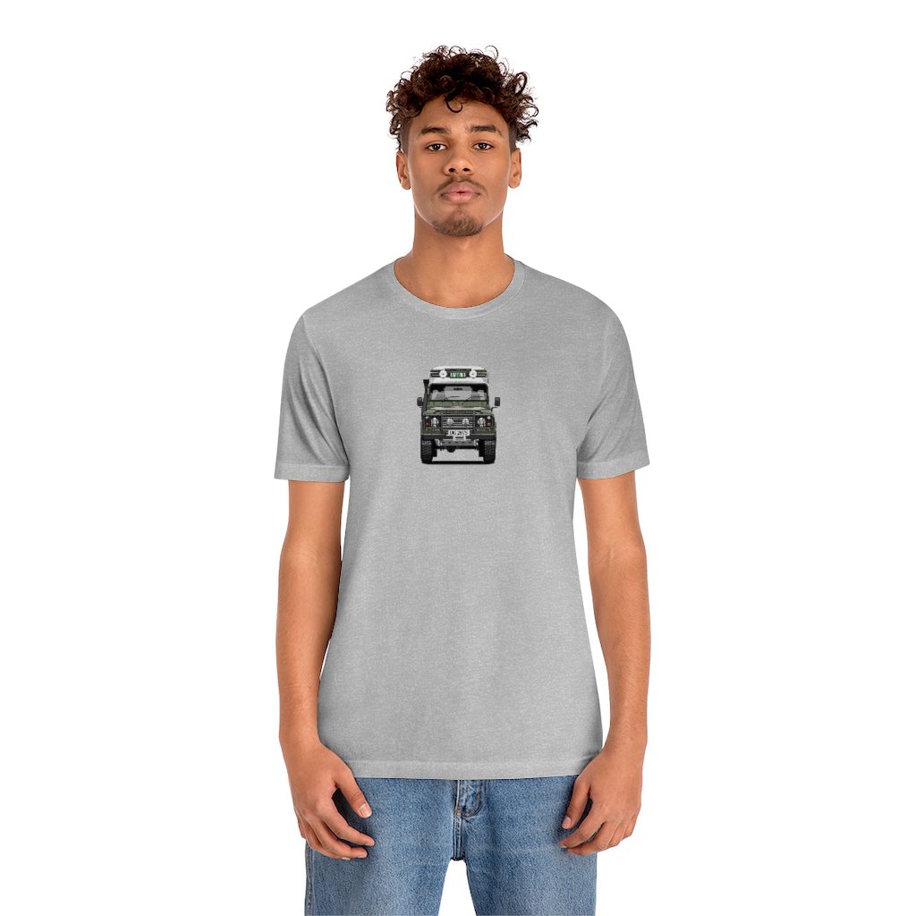 "Sarge" - Land Rover Defender 110 - Unisex T-Shirt - Bishop+Rook - Image 4