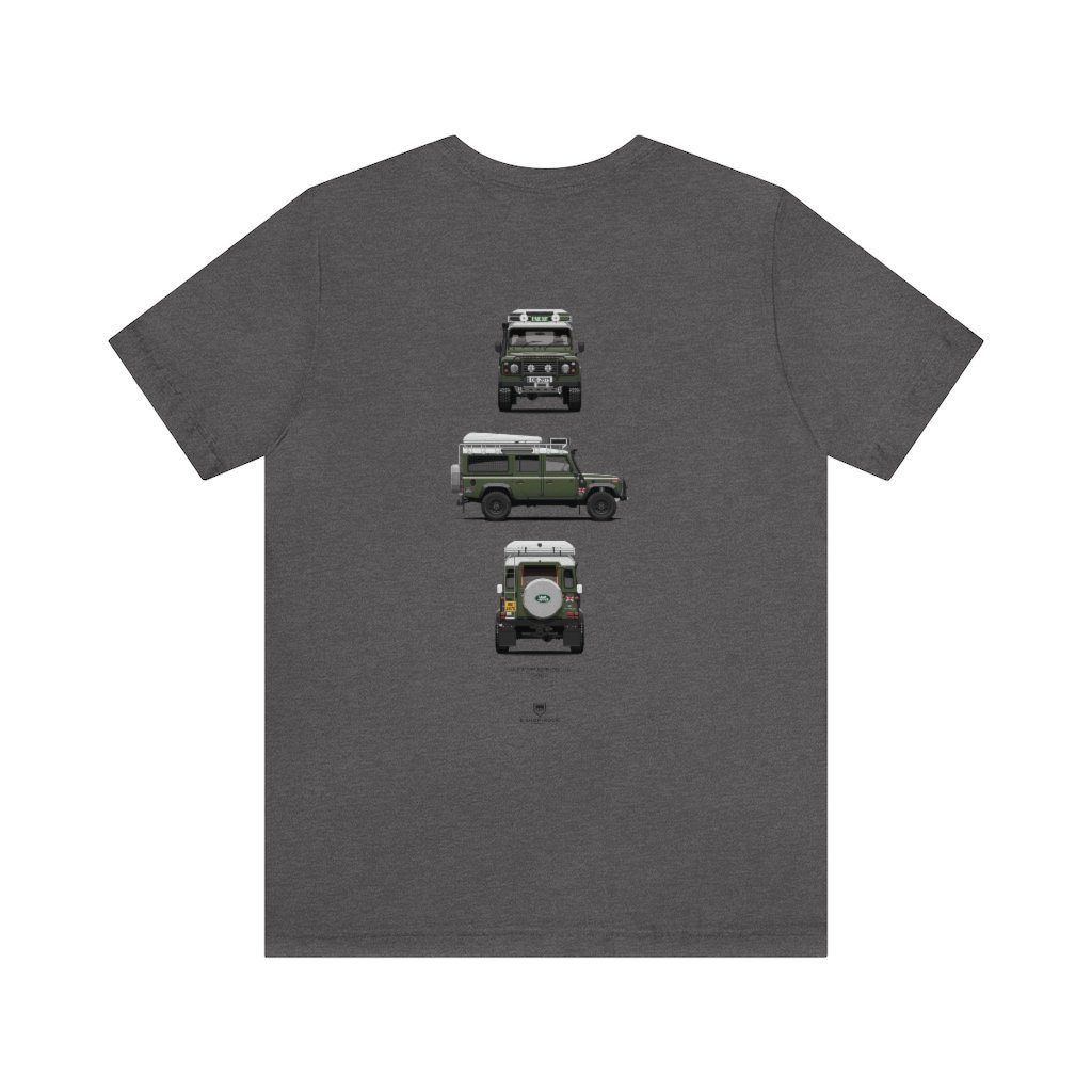 “Sarge” – Land Rover Defender 110 - Unisex Jersey Short Sleeve Tee - Image 18