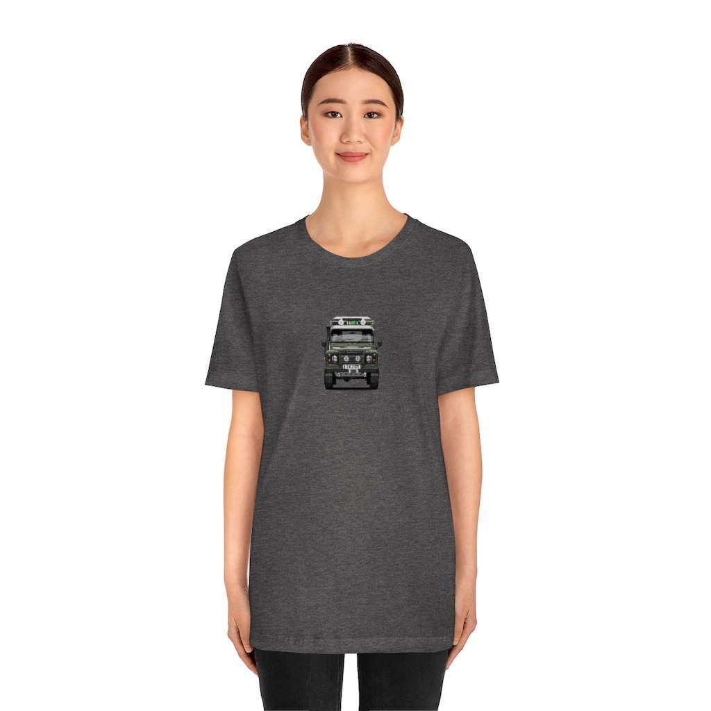 “Sarge” – Land Rover Defender 110 - Unisex Jersey Short Sleeve Tee - Image 19