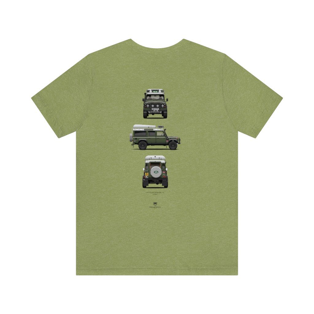 “Sarge” – Land Rover Defender 110 - Unisex Jersey Short Sleeve Tee - Image 30