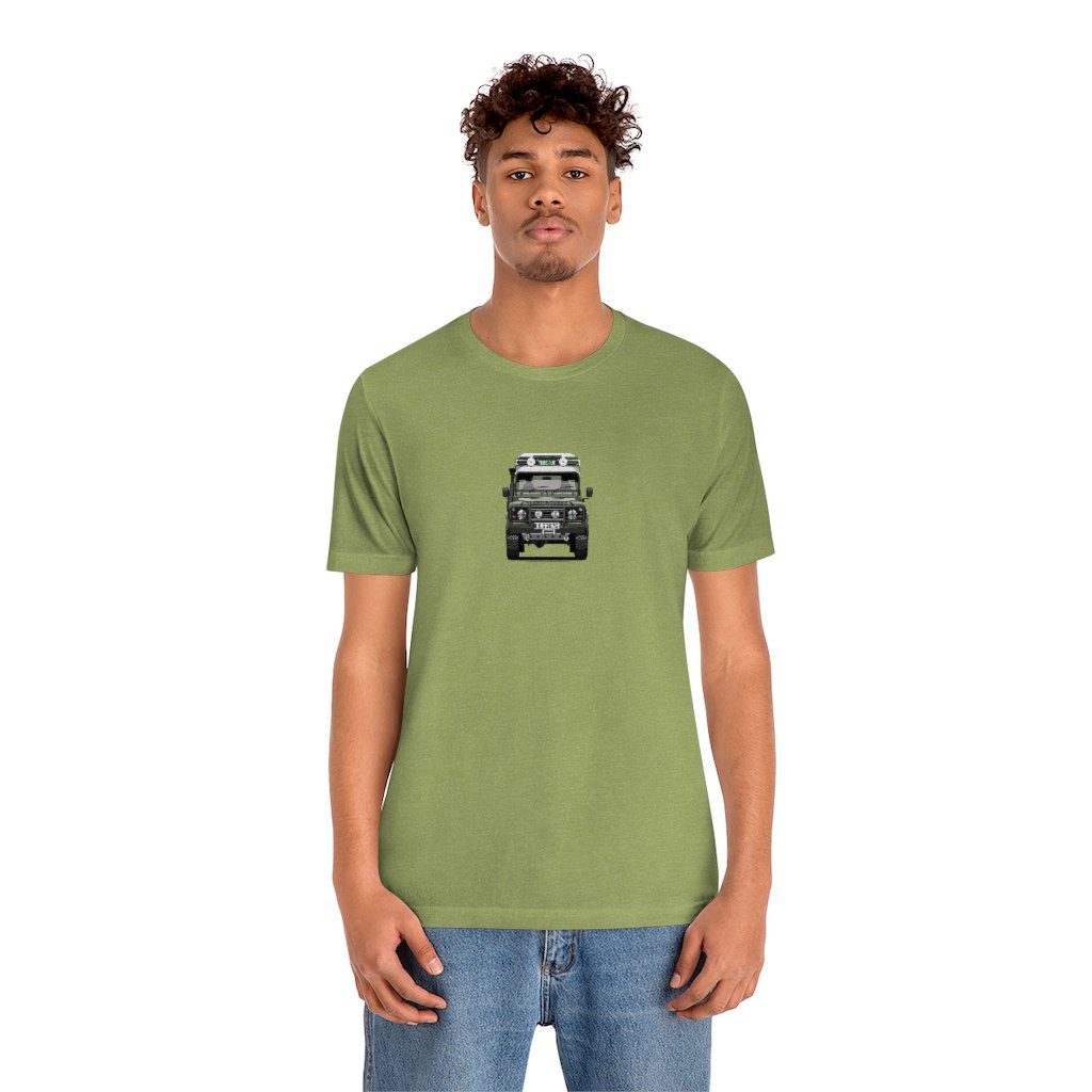 “Sarge” – Land Rover Defender 110 - Unisex Jersey Short Sleeve Tee - Image 32