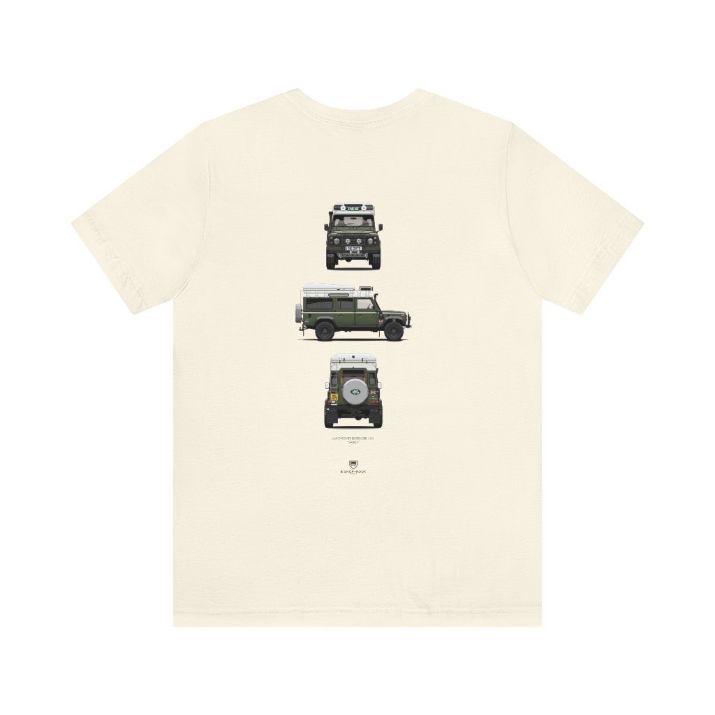 “Sarge” – Land Rover Defender 110 - Unisex Jersey Short Sleeve Tee - Image 22