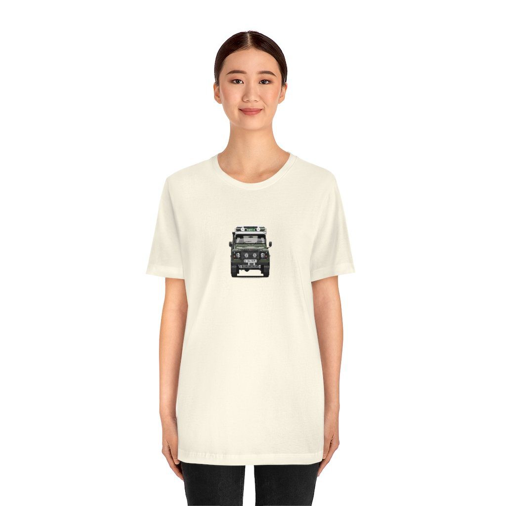 “Sarge” – Land Rover Defender 110 - Unisex Jersey Short Sleeve Tee - Image 23