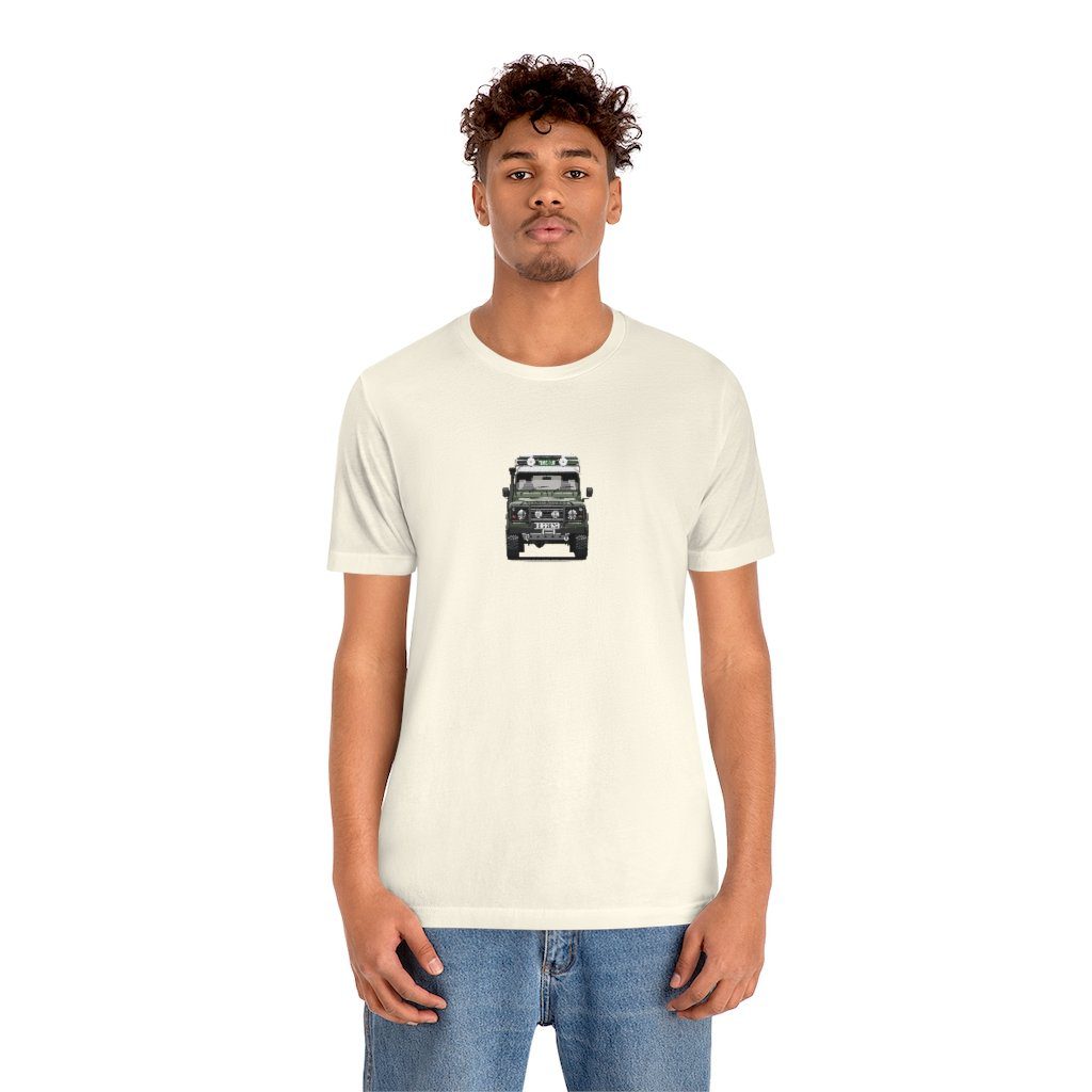 “Sarge” – Land Rover Defender 110 - Unisex Jersey Short Sleeve Tee - Image 24