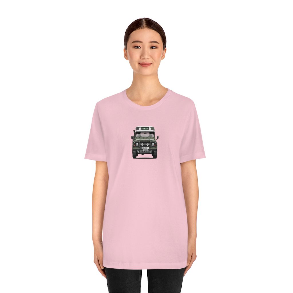 "Sarge" - Land Rover Defender 110 - Unisex T-Shirt - Bishop+Rook - Image 27