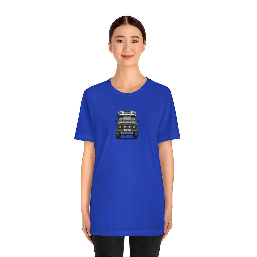 "Sarge" - Land Rover Defender 110 - Unisex T-Shirt - Bishop+Rook - Image 23
