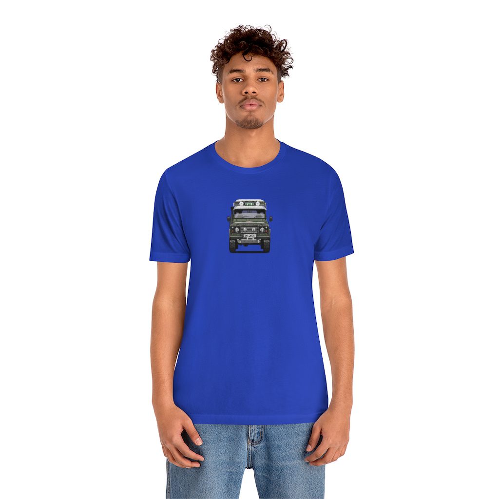 "Sarge" - Land Rover Defender 110 - Unisex T-Shirt - Bishop+Rook - Image 24