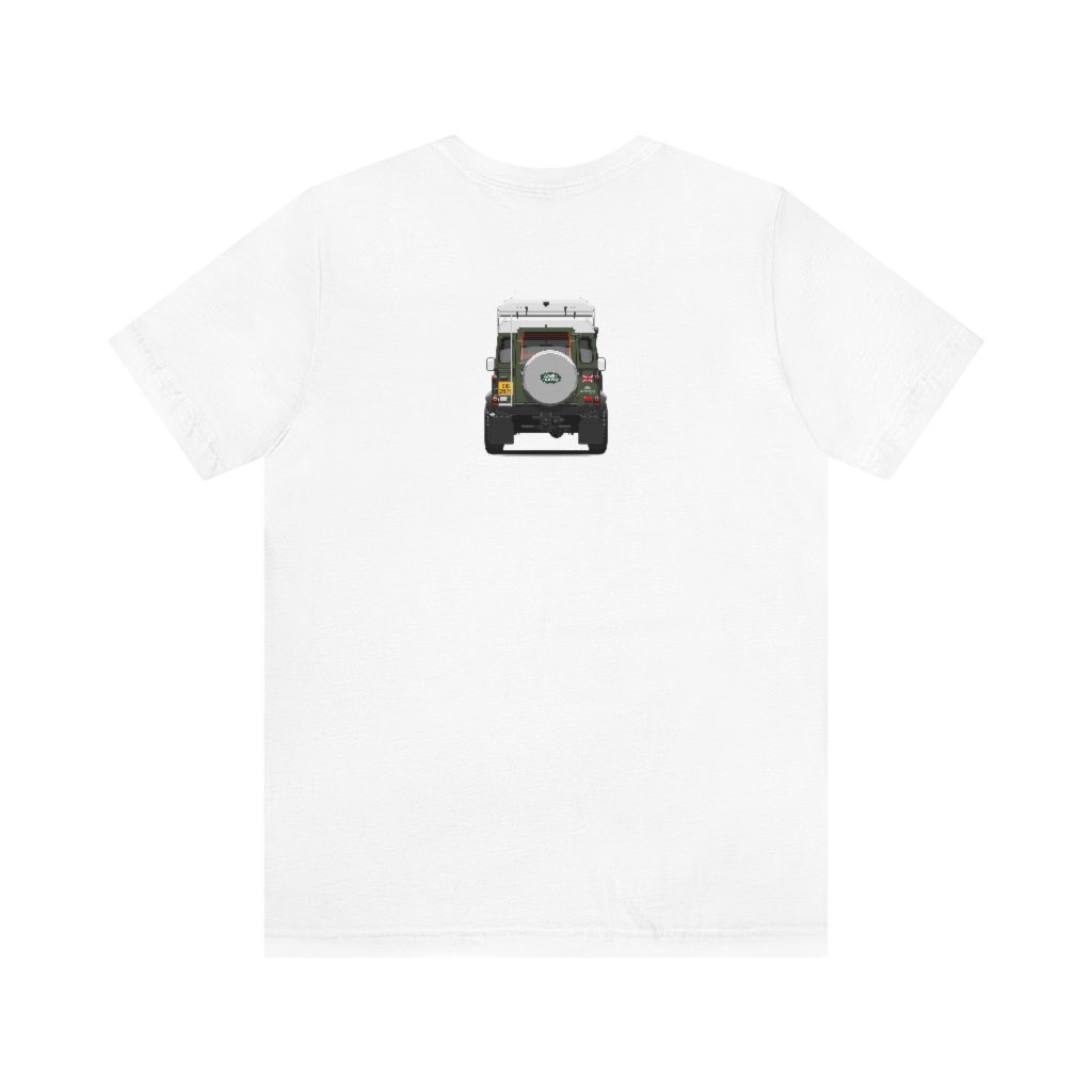 "Sarge" - Land Rover Defender 110 - Unisex T-Shirt - Bishop+Rook - Image 6