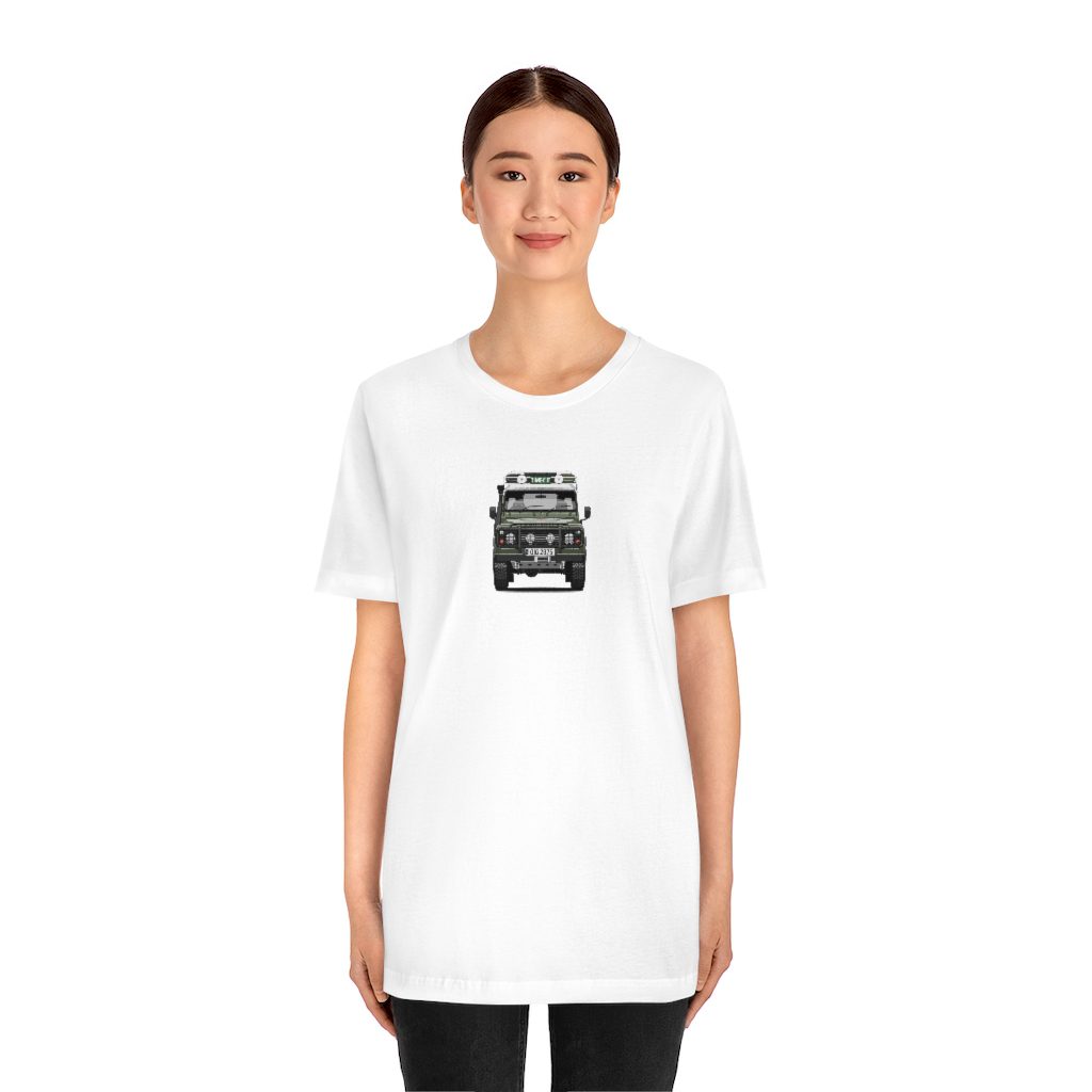 "Sarge" - Land Rover Defender 110 - Unisex T-Shirt - Bishop+Rook - Image 7