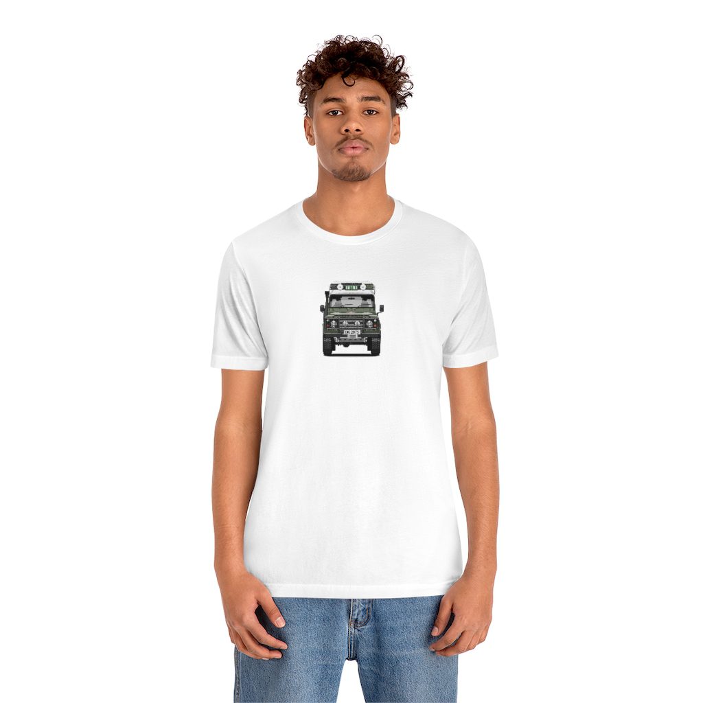 "Sarge" - Land Rover Defender 110 - Unisex T-Shirt - Bishop+Rook - Image 8