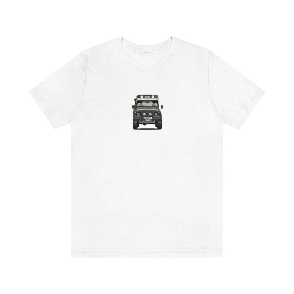 “Sarge” – Land Rover Defender 110 - Unisex Jersey Short Sleeve Tee - Image 5