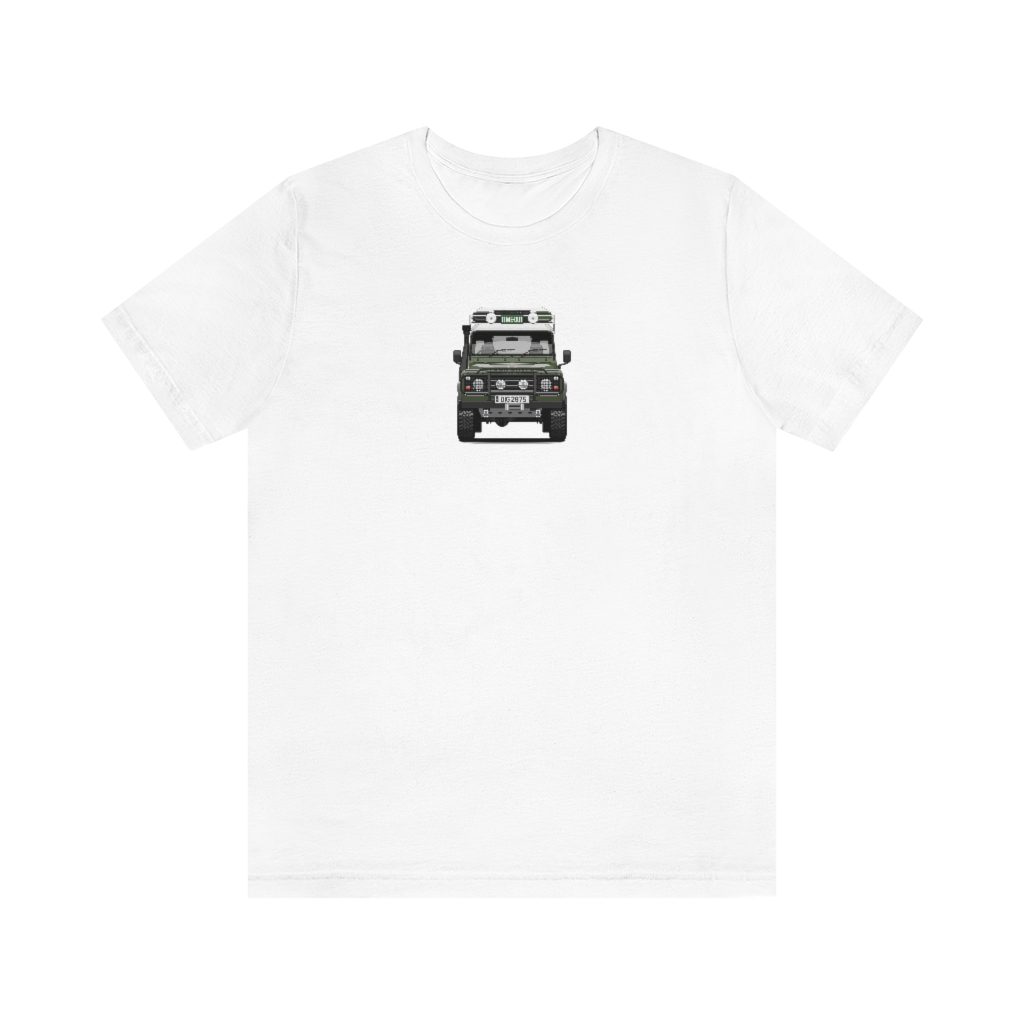 "Sarge" - Land Rover Defender 110 - Unisex T-Shirt - Bishop+Rook - Image 5