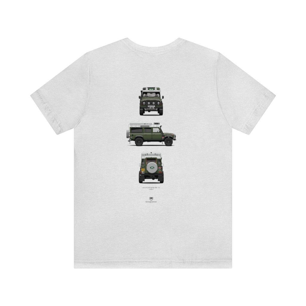“Sarge” – Land Rover Defender 110 - Unisex Jersey Short Sleeve Tee - Image 10