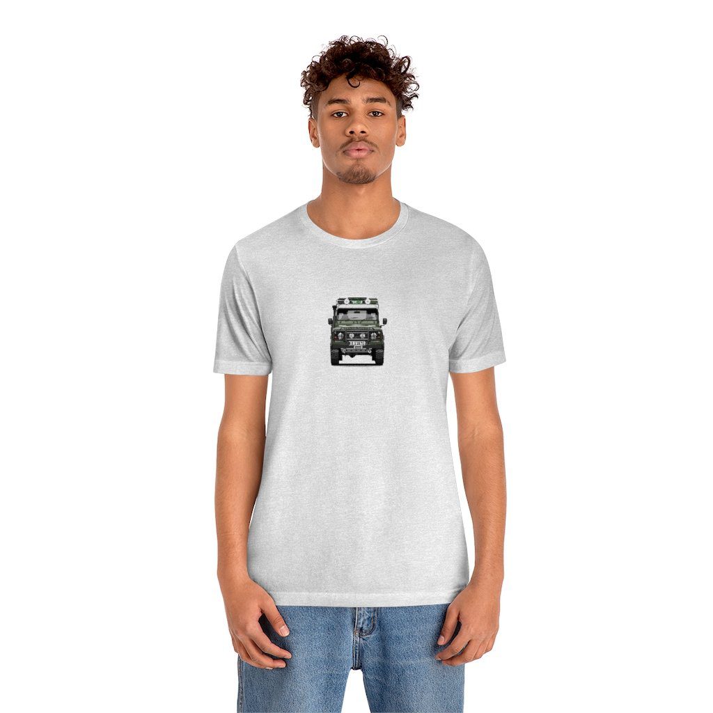 “Sarge” – Land Rover Defender 110 - Unisex Jersey Short Sleeve Tee - Image 12