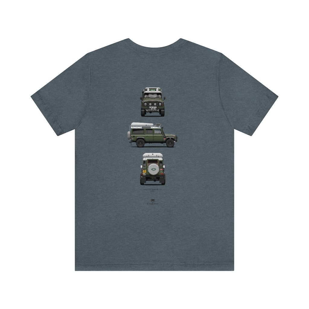 “Sarge” – Land Rover Defender 110 - Unisex Jersey Short Sleeve Tee - Image 38