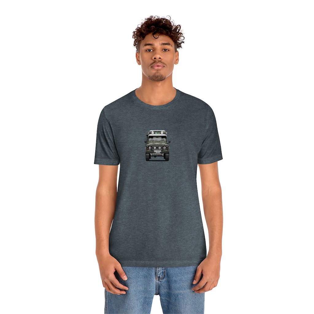 “Sarge” – Land Rover Defender 110 - Unisex Jersey Short Sleeve Tee - Image 40