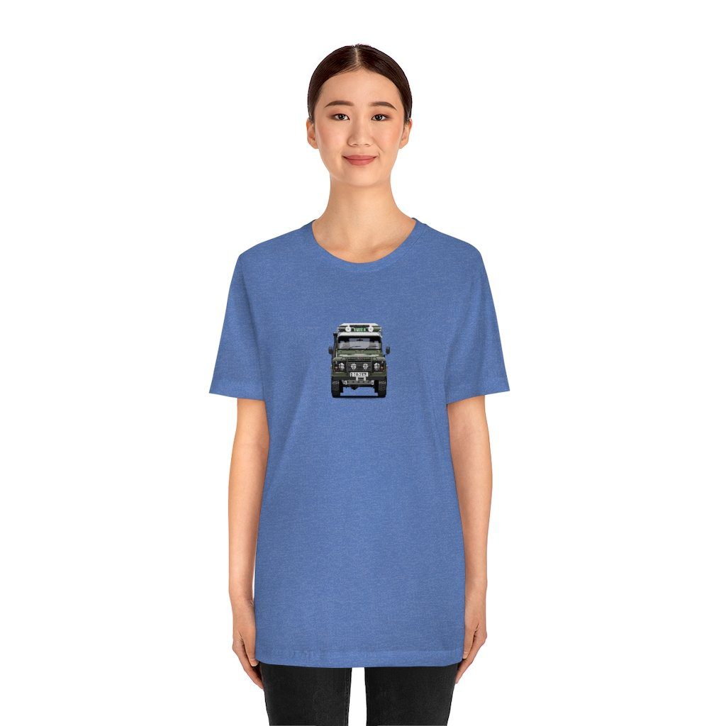 “Sarge” – Land Rover Defender 110 - Unisex Jersey Short Sleeve Tee - Image 35
