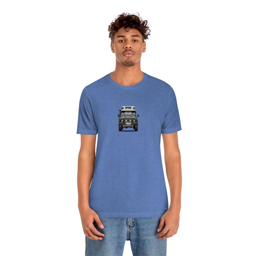 “Sarge” – Land Rover Defender 110 - Unisex Jersey Short Sleeve Tee - Image 36