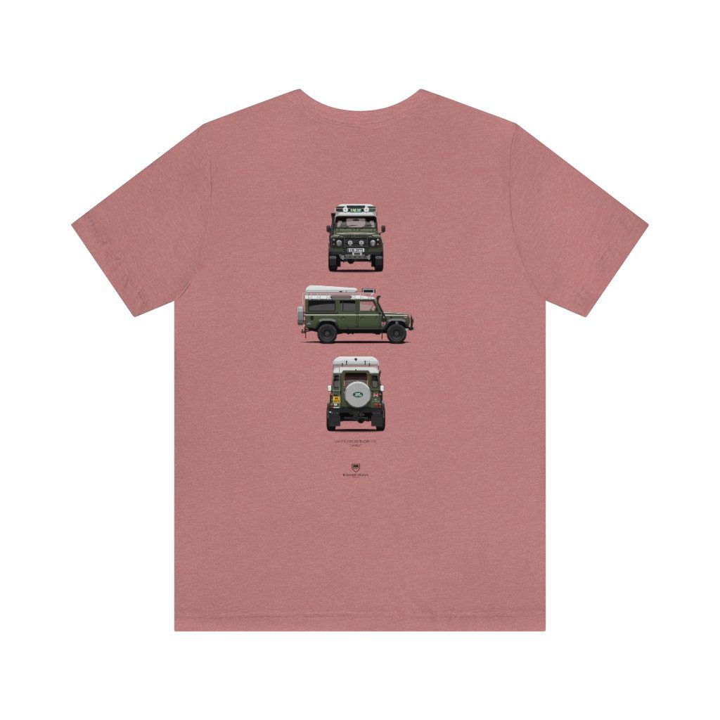 “Sarge” – Land Rover Defender 110 - Unisex Jersey Short Sleeve Tee - Image 14