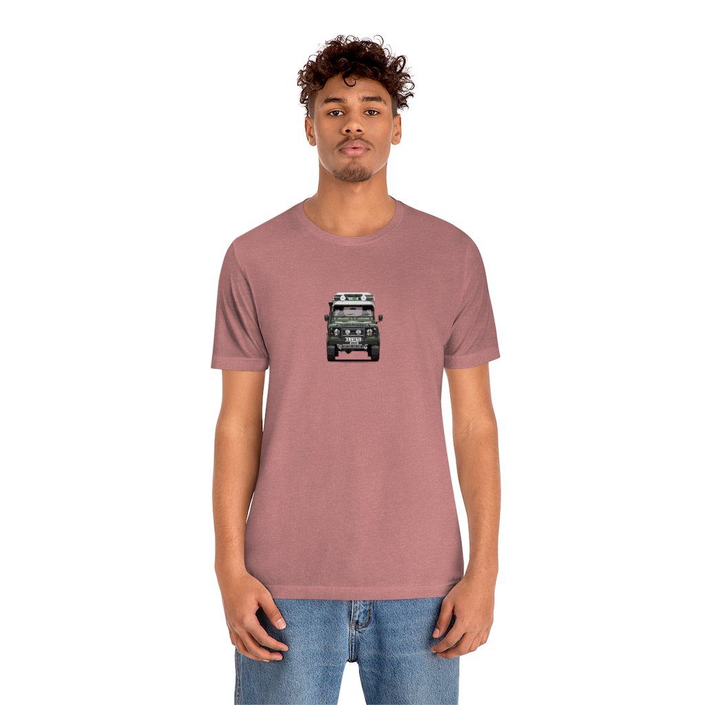 “Sarge” – Land Rover Defender 110 - Unisex Jersey Short Sleeve Tee - Image 16