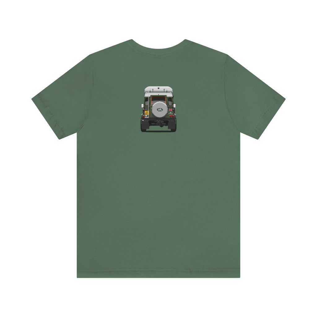 "Sarge" - Land Rover Defender 110 - Unisex T-Shirt - Bishop+Rook - Image 14