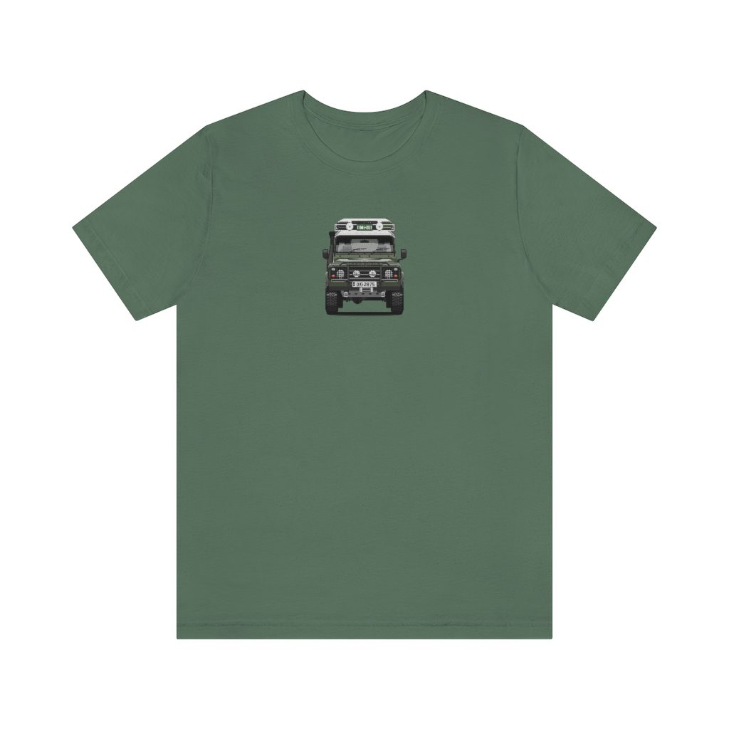 "Sarge" - Land Rover Defender 110 - Unisex T-Shirt - Bishop+Rook - Image 13