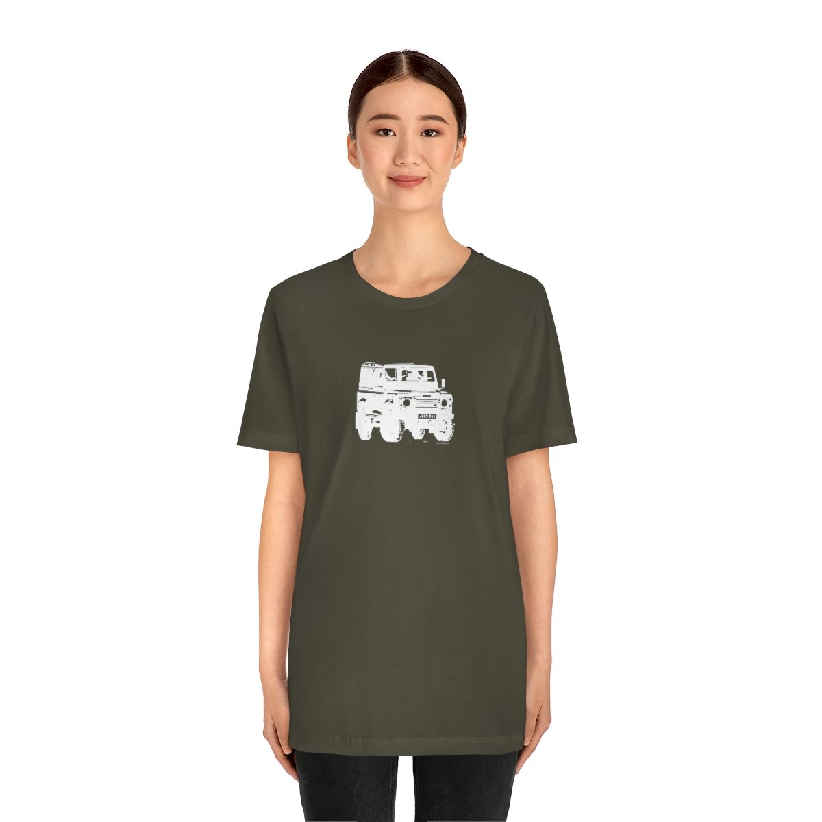 Project Rebel II - Land Rover Defender 90 - Unisex Jersey Short Sleeve Tee - Image 43