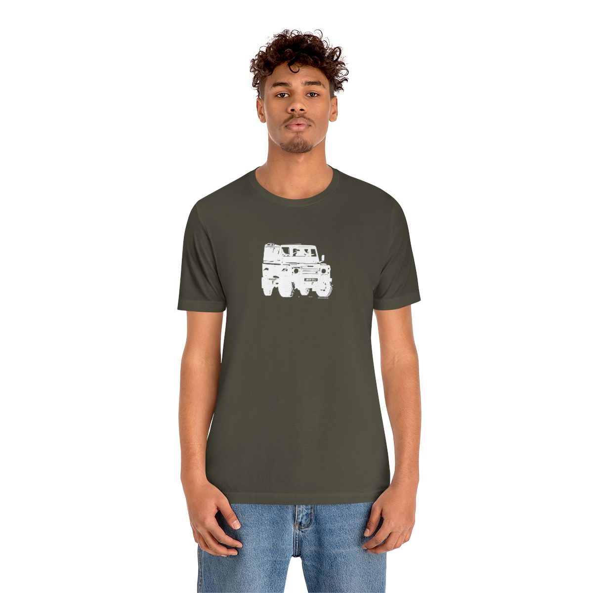 Project Rebel II - Land Rover Defender 90 - Unisex Jersey Short Sleeve Tee - Image 44