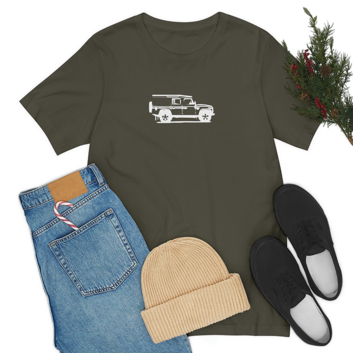 Land Rover Defender 110 - Unisex Jersey Short Sleeve Tee - Image 48
