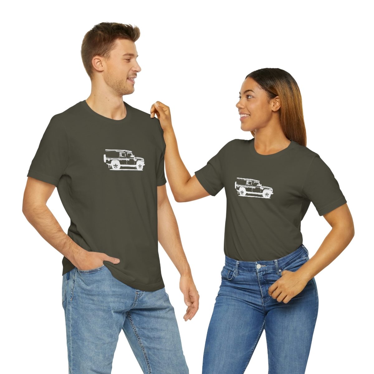 Land Rover Defender 110 - Unisex Jersey Short Sleeve Tee - Image 50