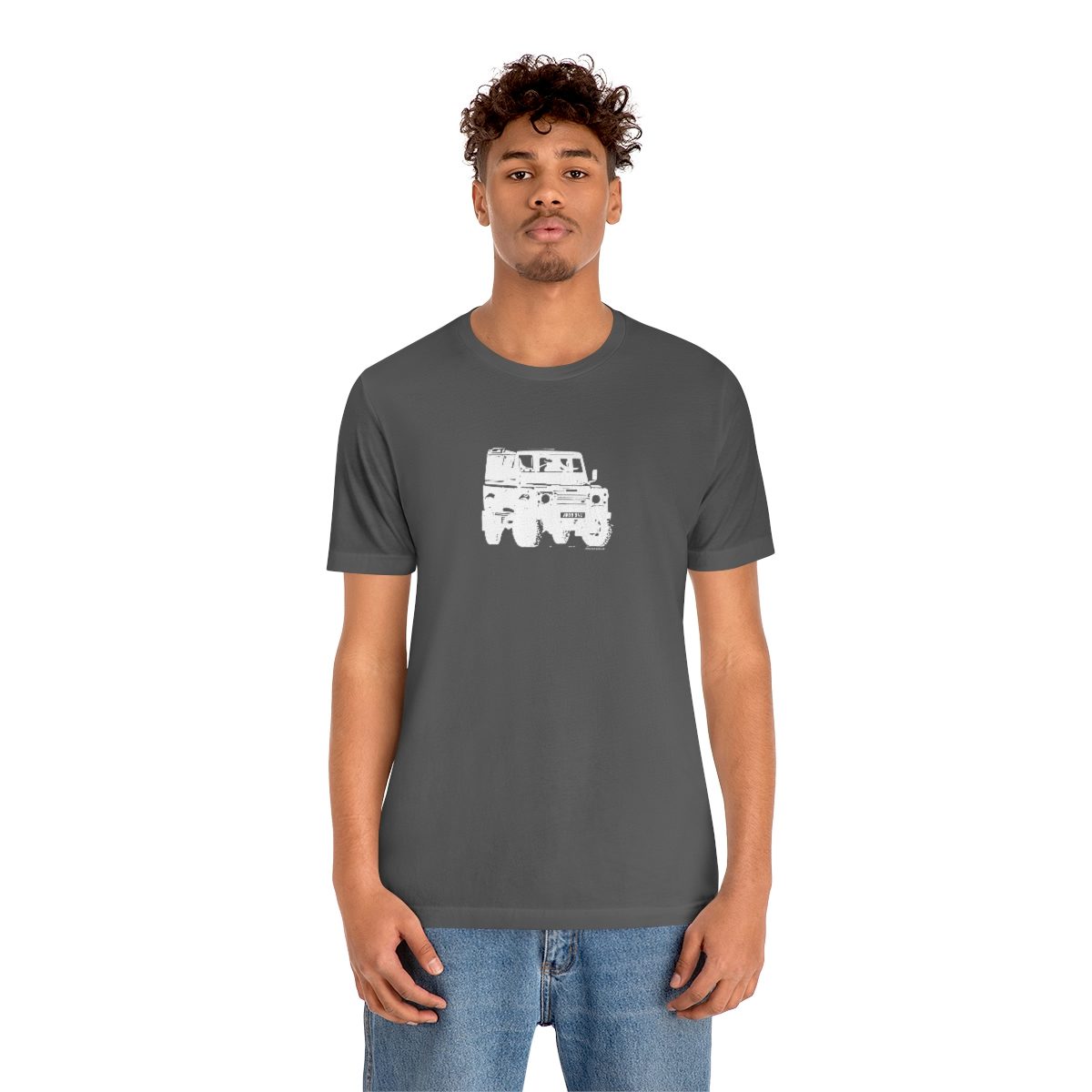 Project Rebel II - Land Rover Defender 90 - Unisex Jersey Short Sleeve Tee - Image 74
