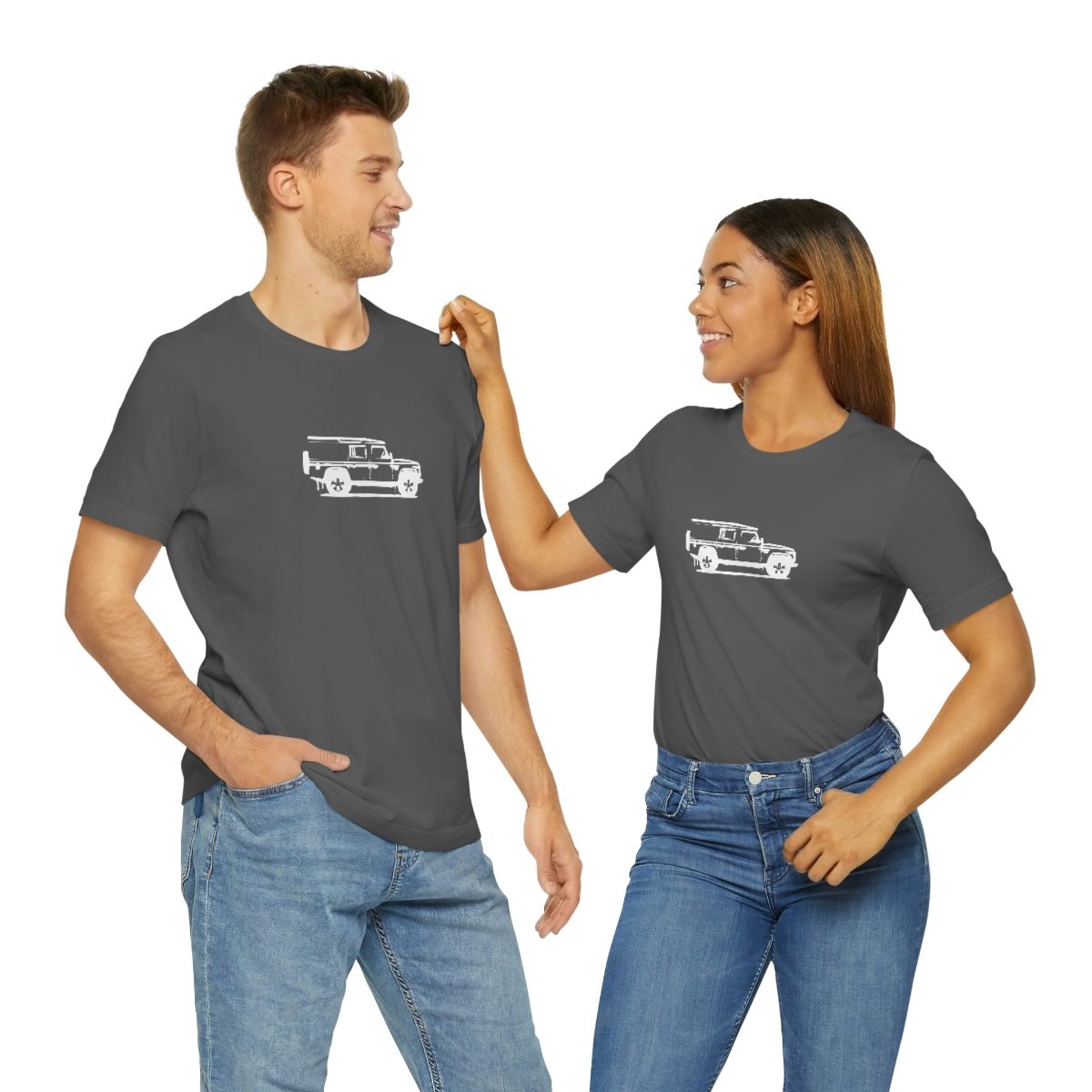 Land Rover Defender 110 - Unisex Jersey Short Sleeve Tee - Image 80
