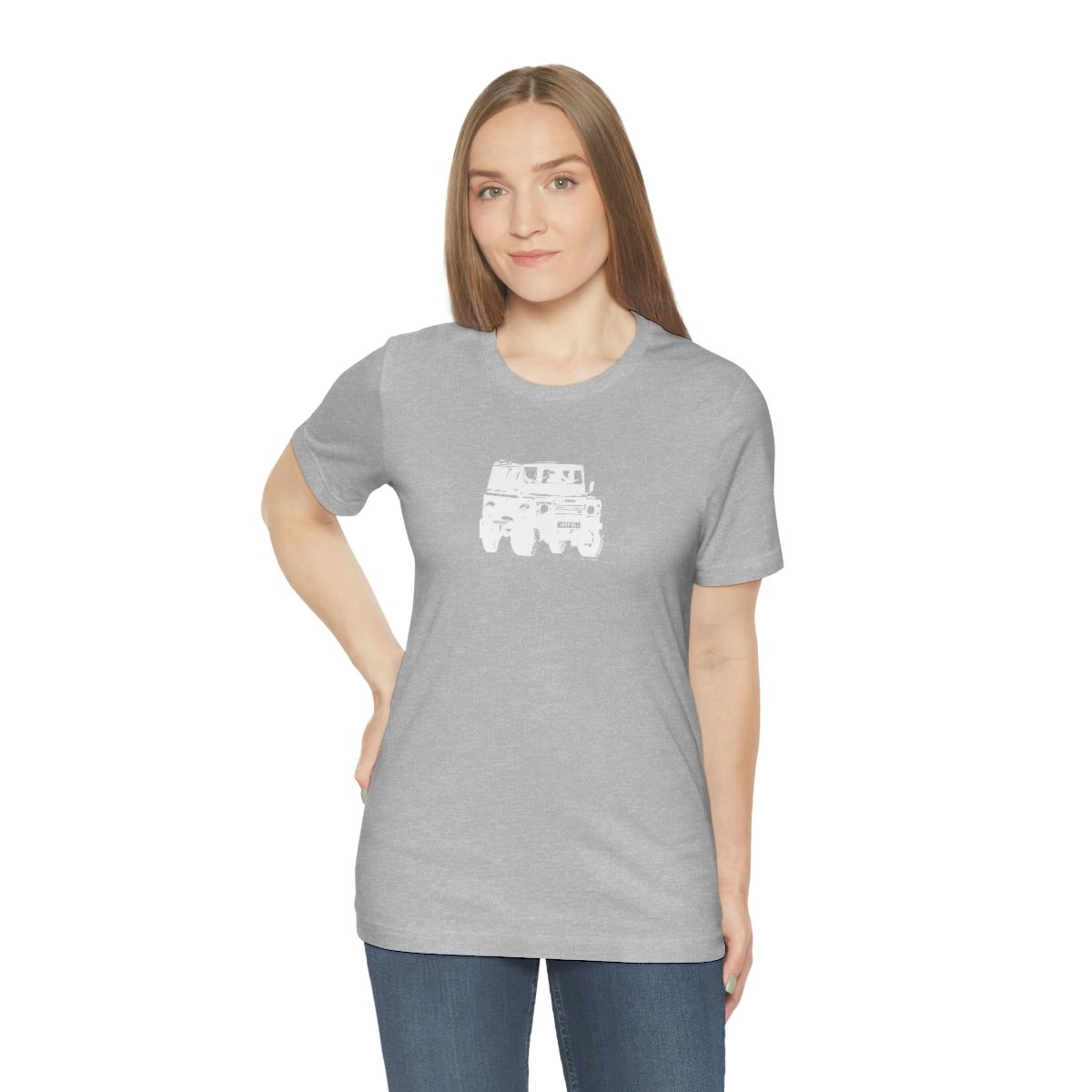 Project Rebel II - Land Rover Defender 90 - Unisex Jersey Short Sleeve Tee - Image 65