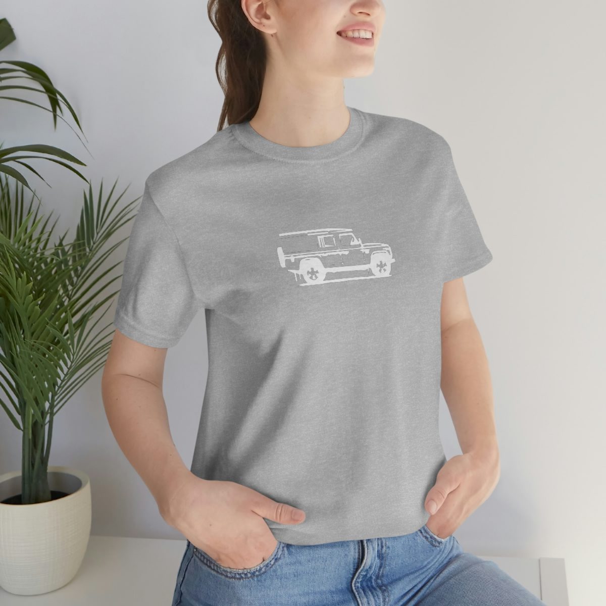 Land Rover Defender 110 - Unisex Jersey Short Sleeve Tee - Image 67