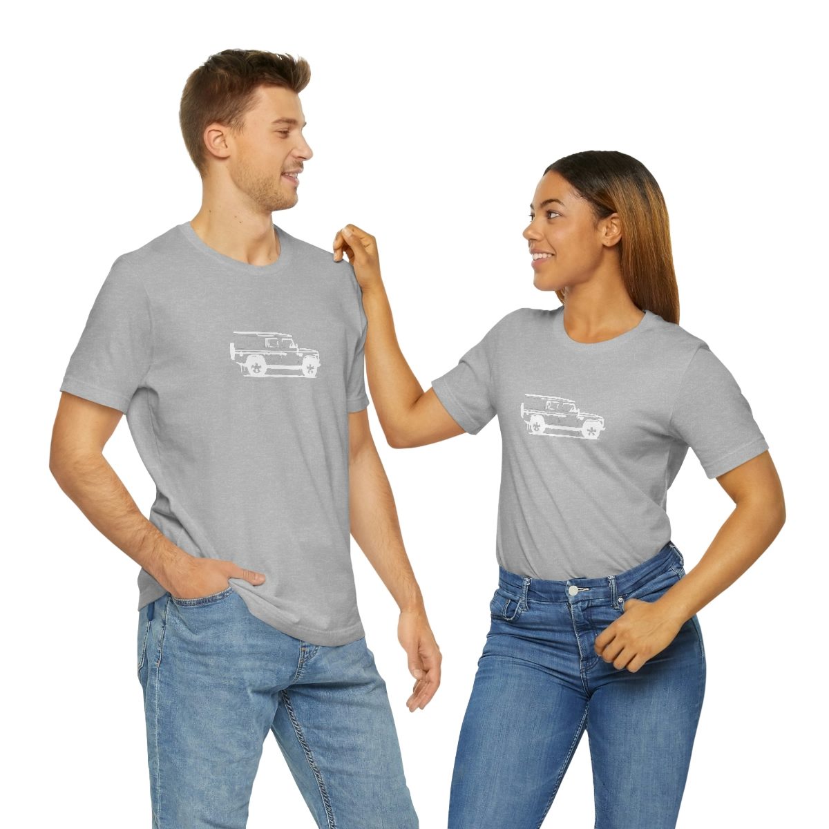 Land Rover Defender 110 - Unisex Jersey Short Sleeve Tee - Image 70