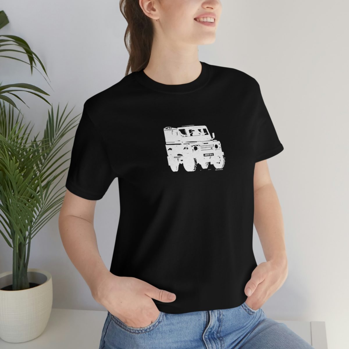 Project Rebel II - Land Rover Defender 90 - Unisex Jersey Short Sleeve Tee - Image 27